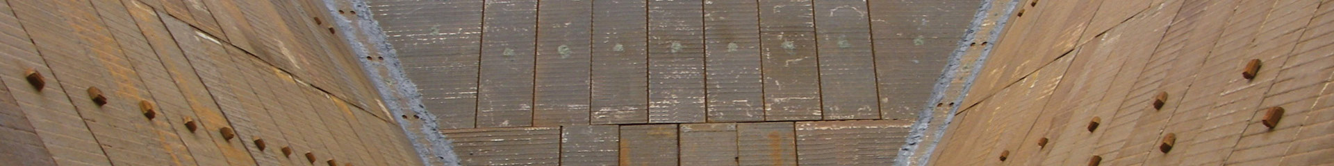 Protech wear liner in transfer chute