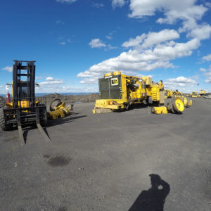 Global relocation project of Komatsu 830E, 240ton haul truck