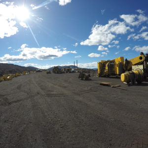 Global relocation project of Komatsu 830E, 240ton haul truck