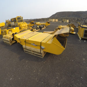 Global relocation project of Komatsu 830E, components