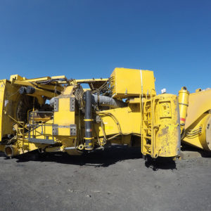 Global relocation project of Komatsu 830E, haul truck subframe