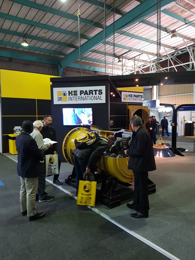 Birrana wheel group innovations on display and being inspected by employees