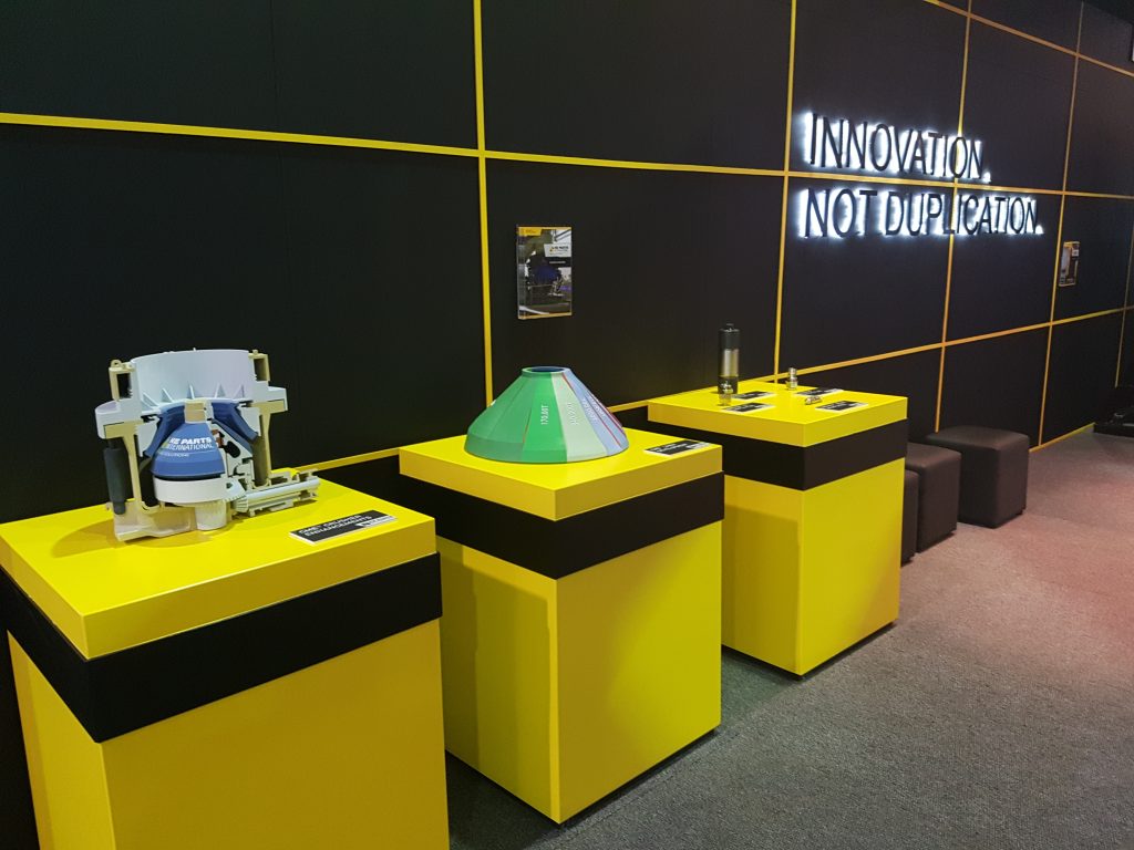 CME liner display at Electra Mining Africa 2018