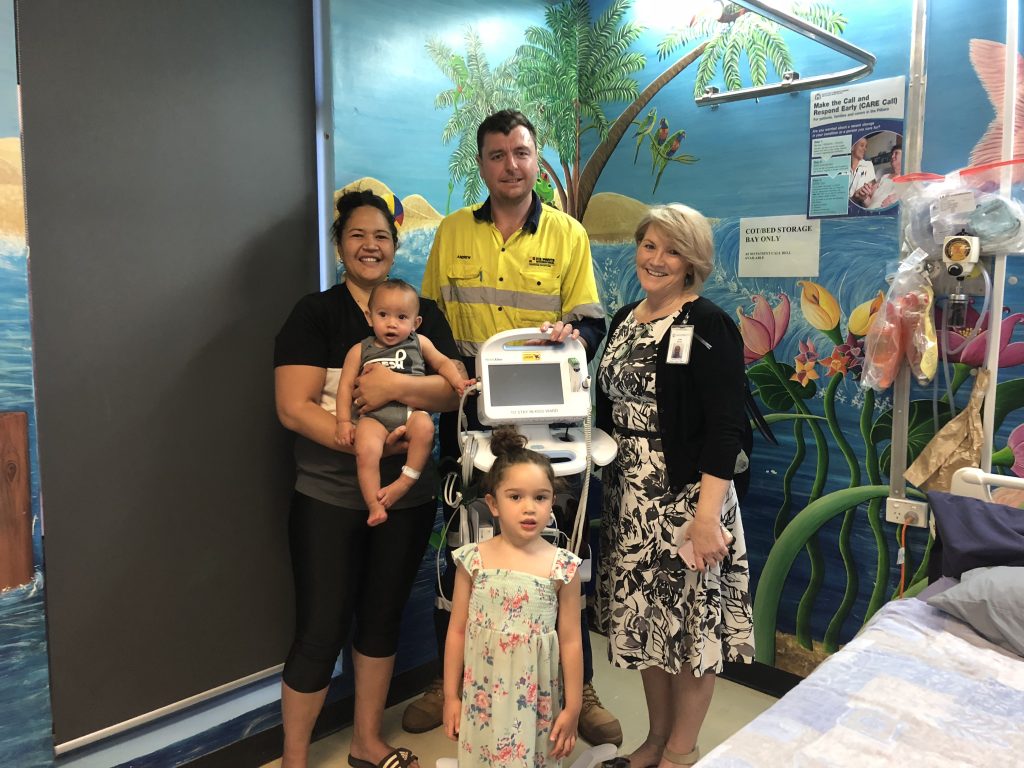 Newman Hospital receiving Connex Vital Signs Monitor