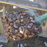 Aggregate before Auspactor crushing