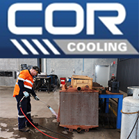 Old COR COOLING logo