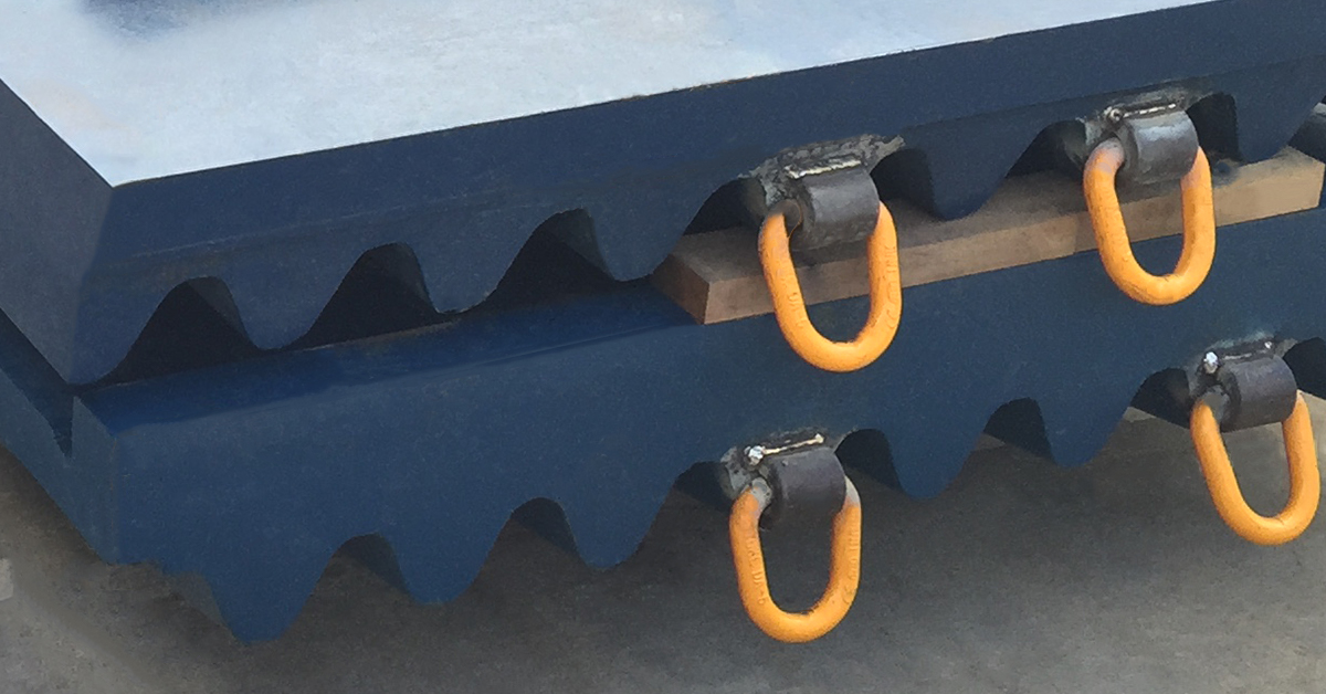 CME crusher liner for Krupp 16-12 jaw crusher