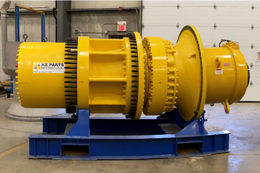 Komatsu 930E electric drive rear wheel group repaired by h-e parts international