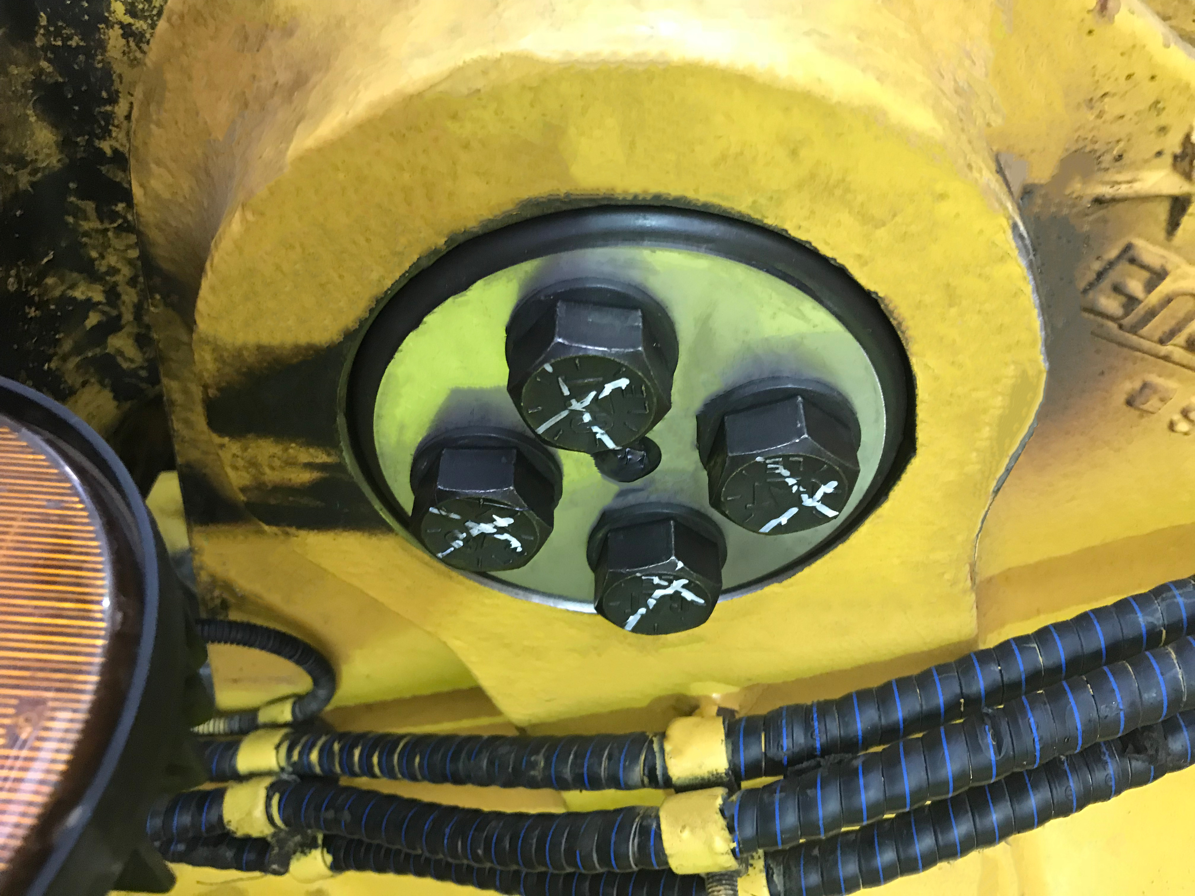 Birrana colleted pin kit installed in haul truck