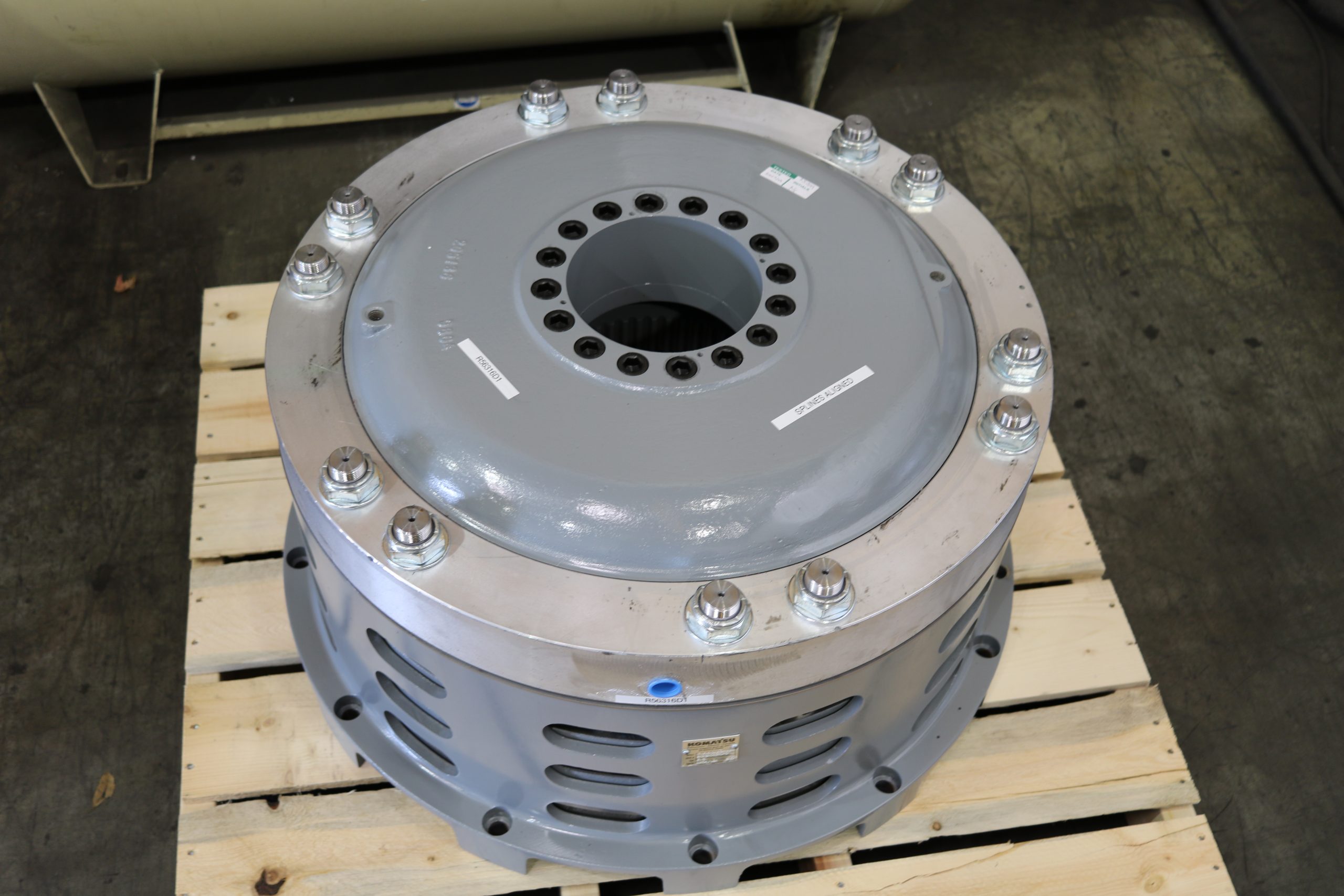 electric shovel brake